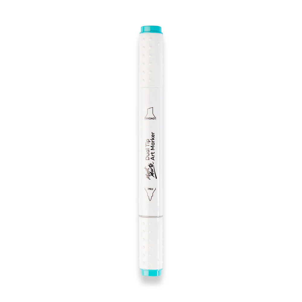 Dual Tip Art Marker Premium - Turquoise B8 - Image 2