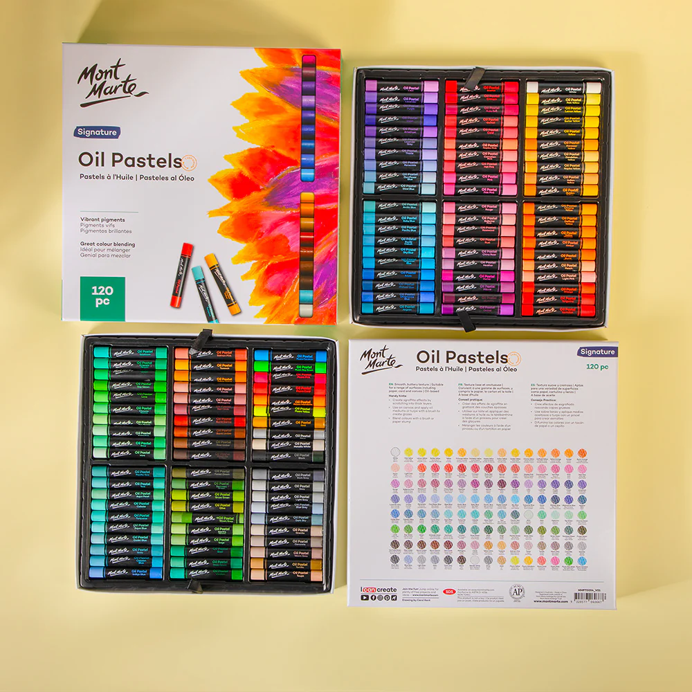 Oil Pastels Signature 120pc - Image 2