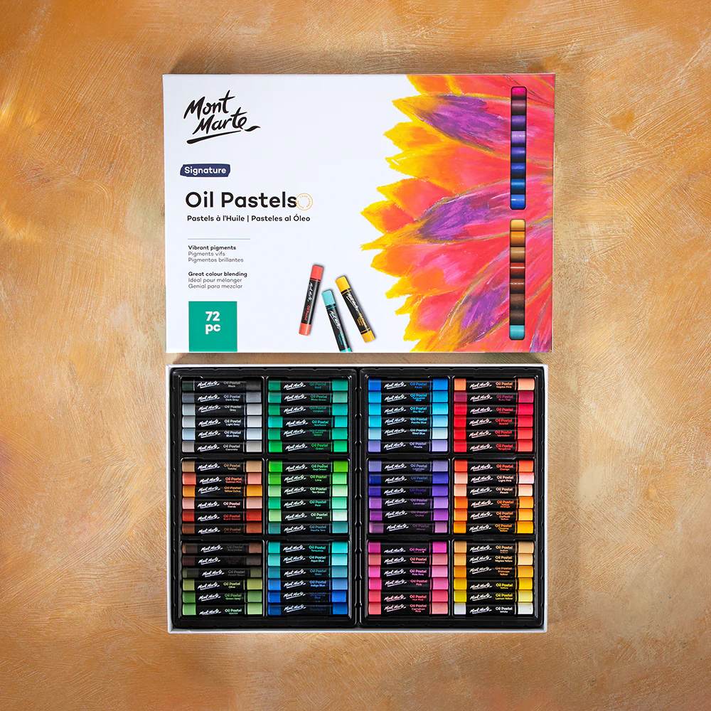 Oil Pastels Signature 72pc - Image 2