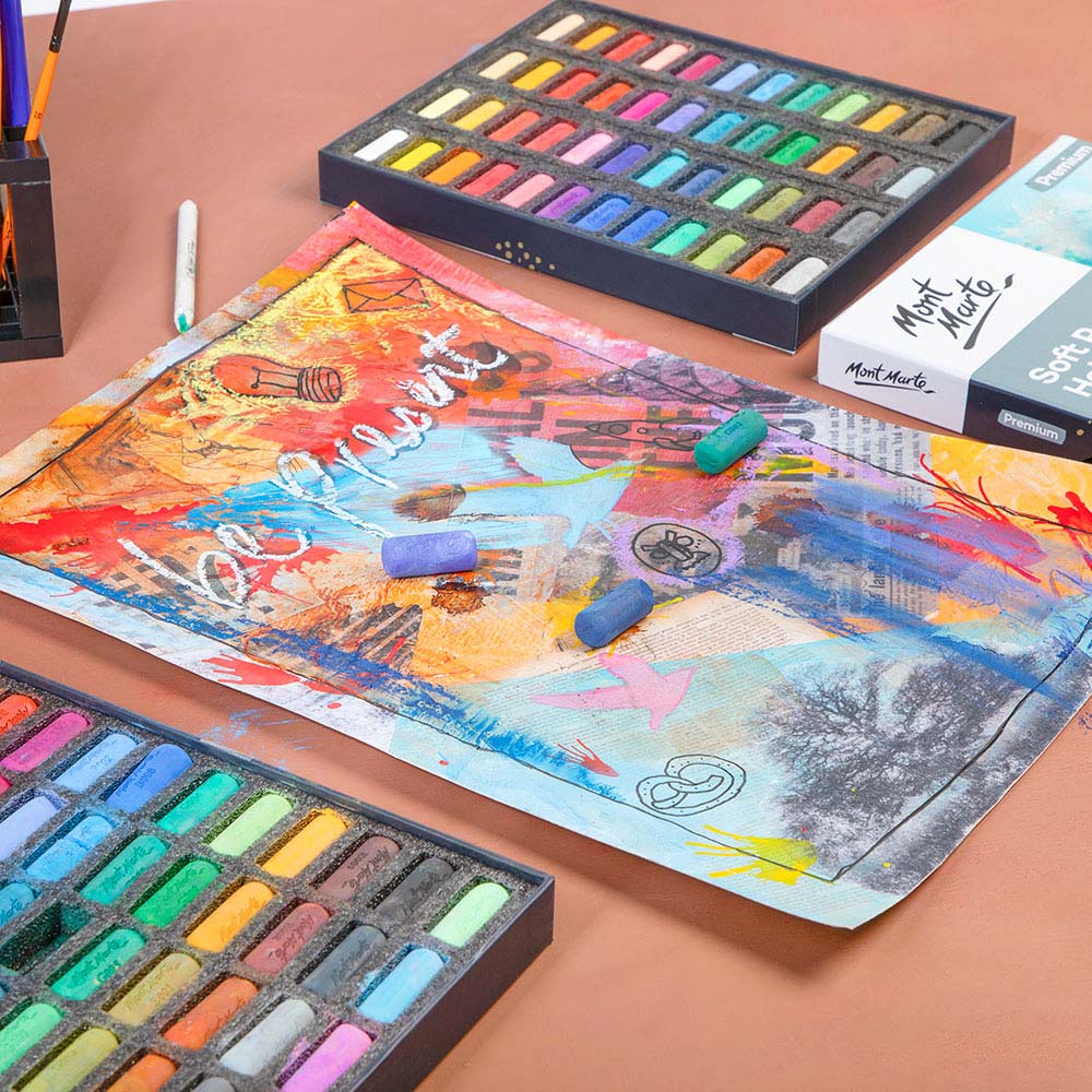 Soft Pastel Half Sticks Premium 48pc - Image 10