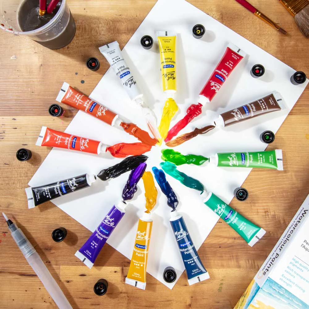 Watercolour Paints Signature 12pc x 12ml - Image 5