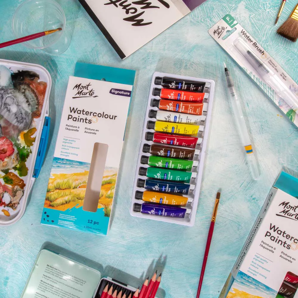 Watercolour Paints Signature 12pc x 12ml - Image 8