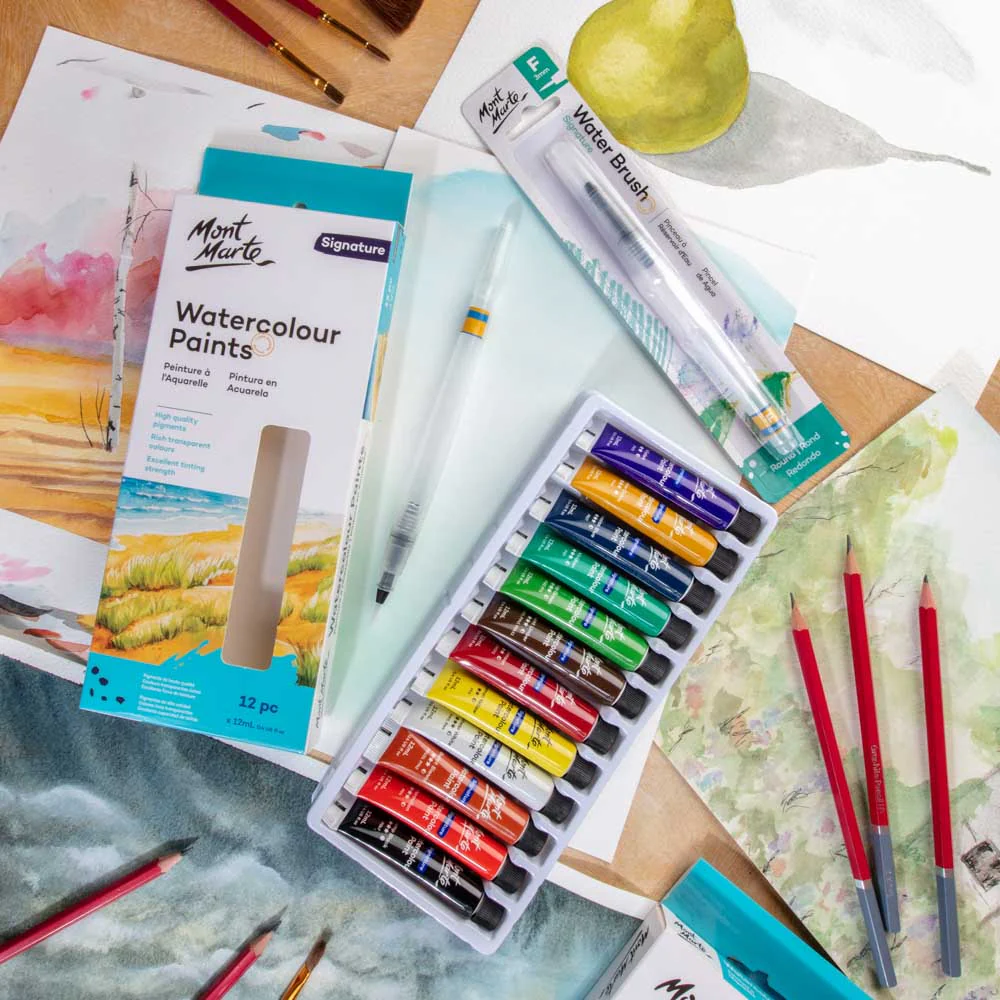 Watercolour Paints Signature 12pc x 12ml - Image 9
