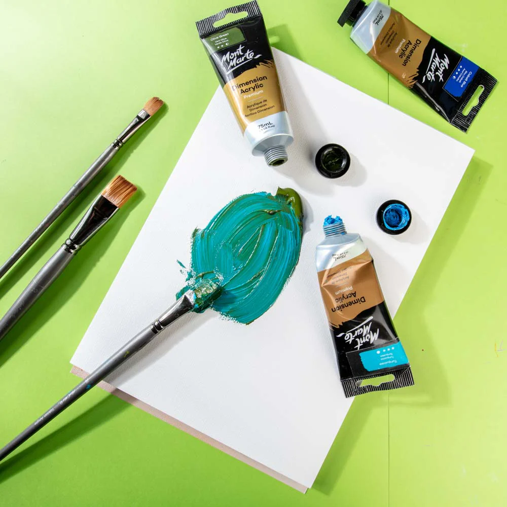 Oil & Acrylic Pad Premium A4 20 Sheets 350gsm - Image 7