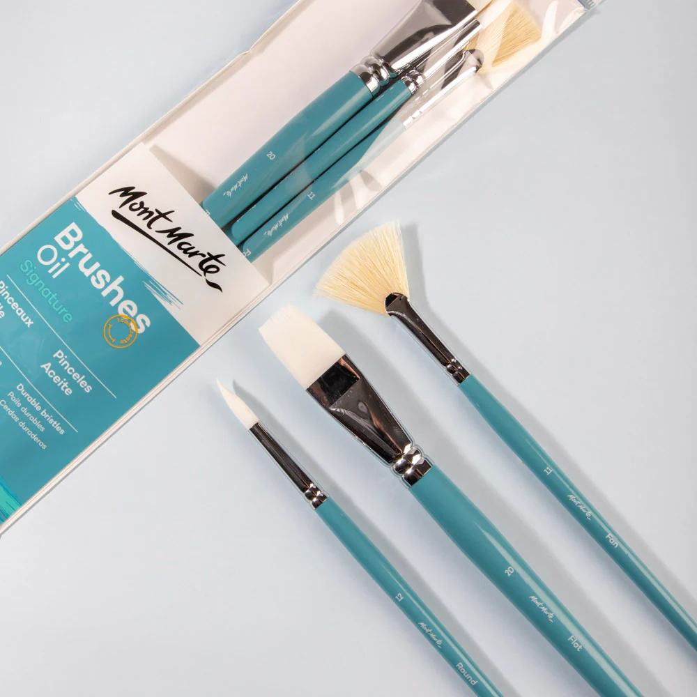 Oil Brushes Signature 3pc - Image 2