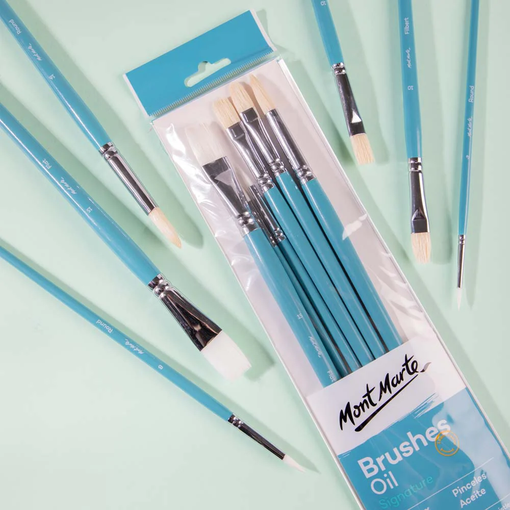 Oil Brushes Signature 6pc - Image 2