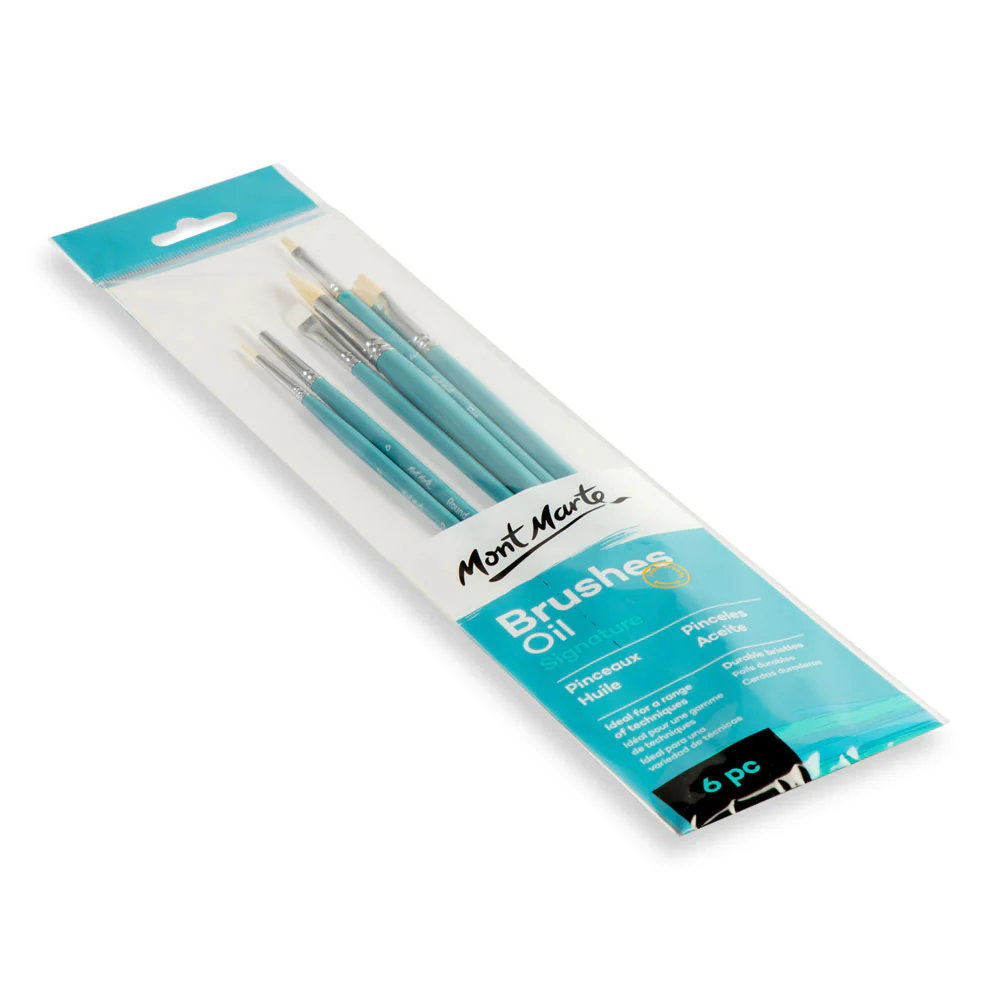 Oil Brushes Signature 6pc - Image 3