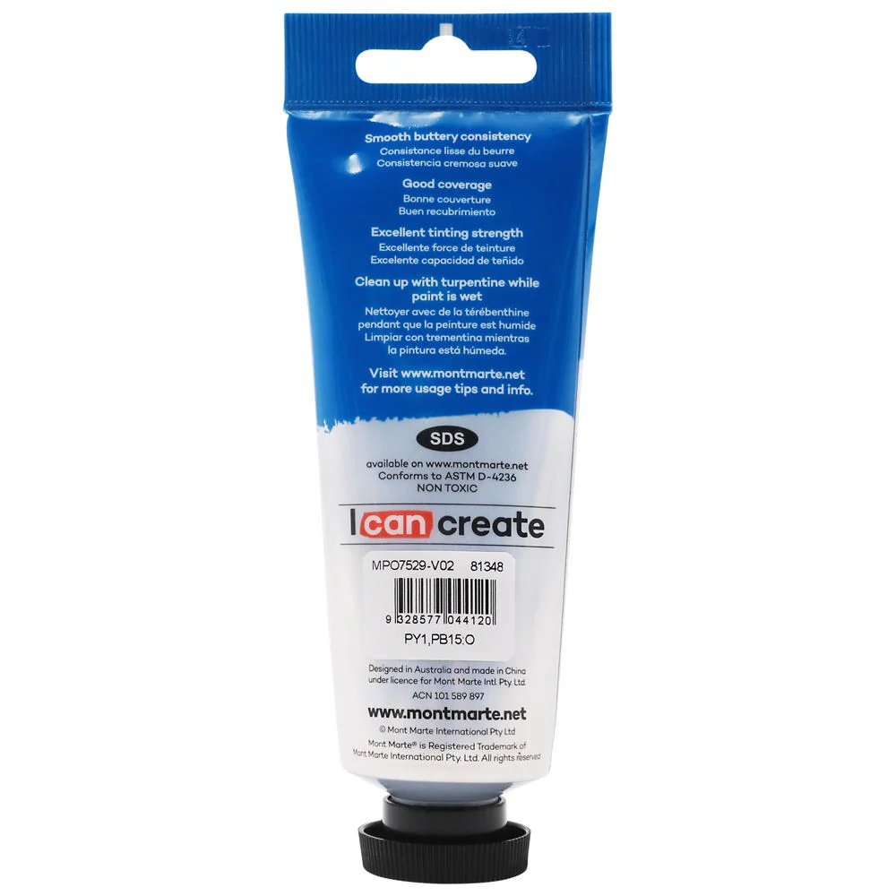 Oil Paint Premium 75ml (2.5 US fl.oz) Tube - Sap Green - Image 2