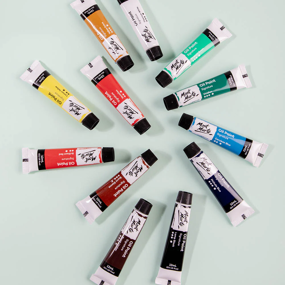 Oil Paints Signature 12pc x 12ml (0.4 US fl.oz) - Image 3