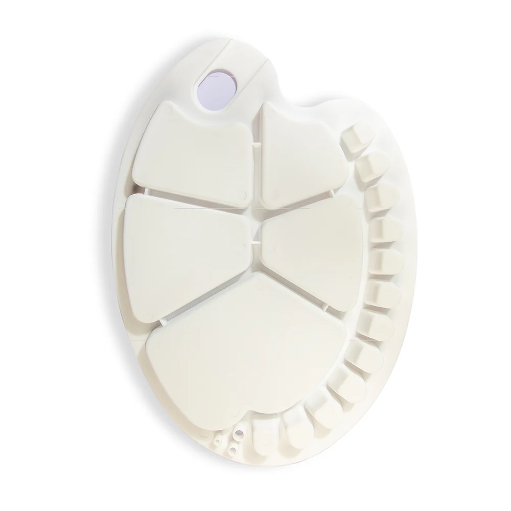 Oval Plastic Palette Discovery 34 x 25cm (13.3 x 9.8in) - Image 3