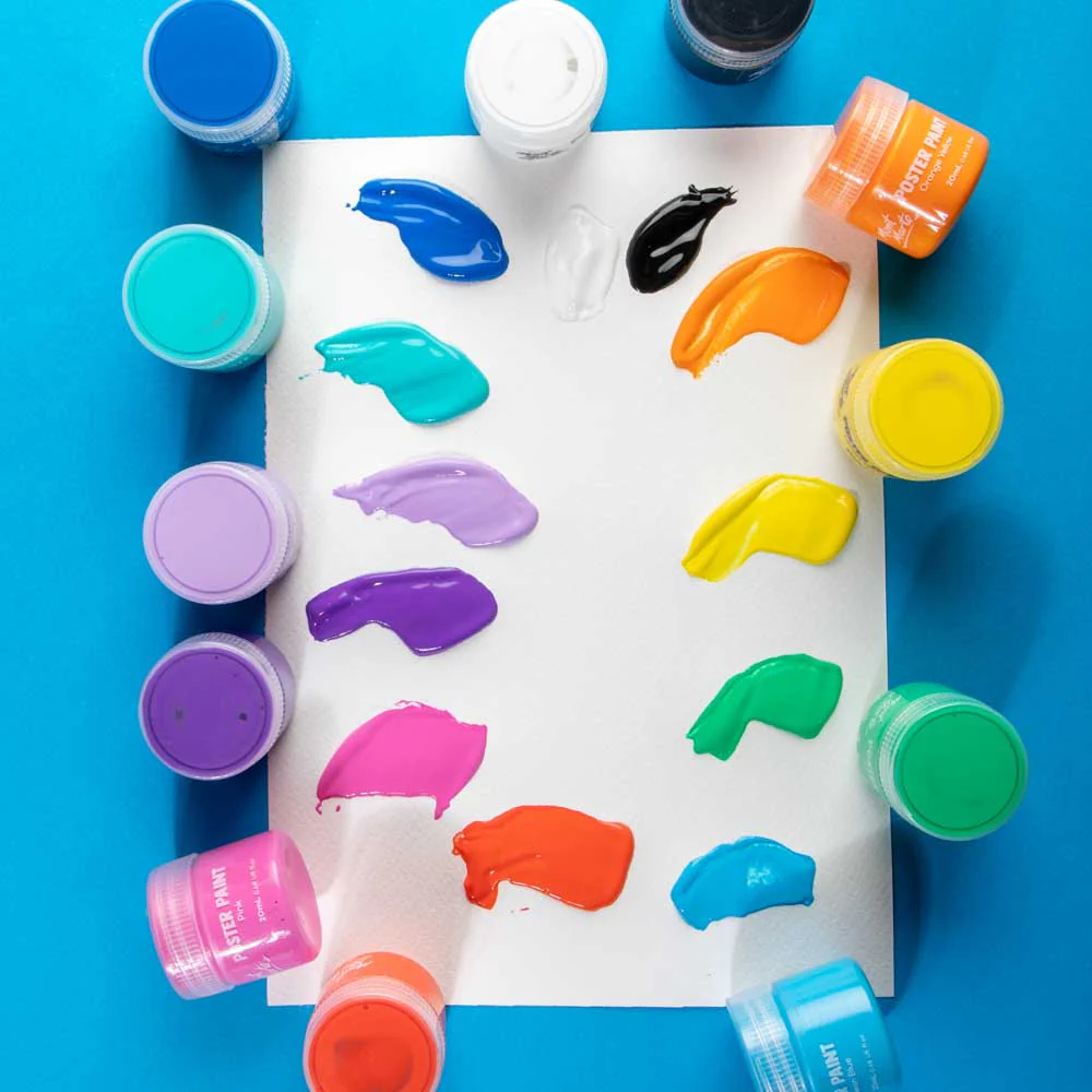 Poster Paints 12pc x 20ml (0.68 US fl.oz) - Image 5