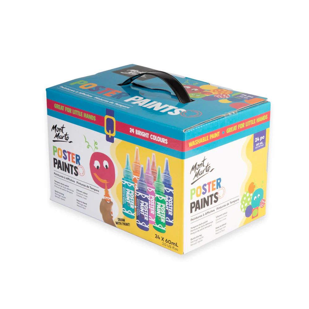 Poster Paints 24pc x 60ml (2 US fl.oz) - Image 4