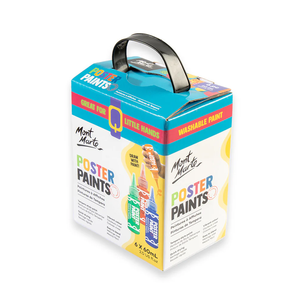 Poster Paints 6pc x 60ml (2 US fl.oz) - Image 3
