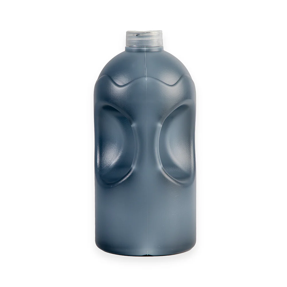 Pouring Acrylic Paint Premium 1L (33.8 US fl.oz) Bottle - Lamp Black - Image 4