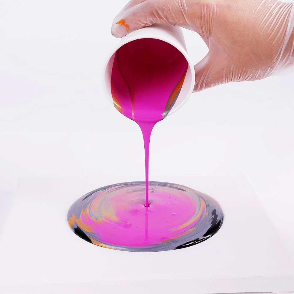 Pouring Acrylic Paint Set Premium 4pc x 60ml (2 US fl.oz) - Cosmic - Image 3