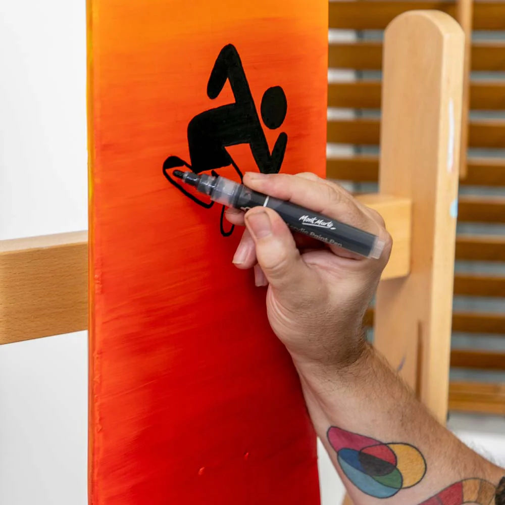 Skateboard Deck Signature 80 x 20cm (31.5 x 7.9in) - Image 7