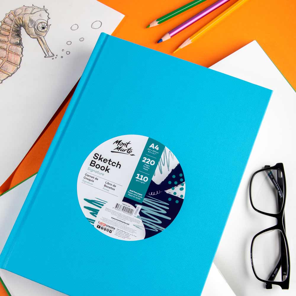 Sketch Book Signature A4 220 Pages 110gsm - Image 13