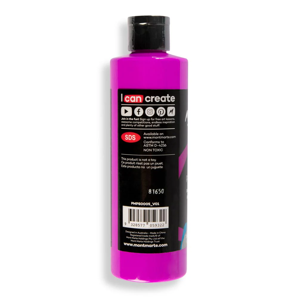 SuperCell Pouring Paint Premium 240ml (8.1 US fl.oz) - Fuchsia - Image 3