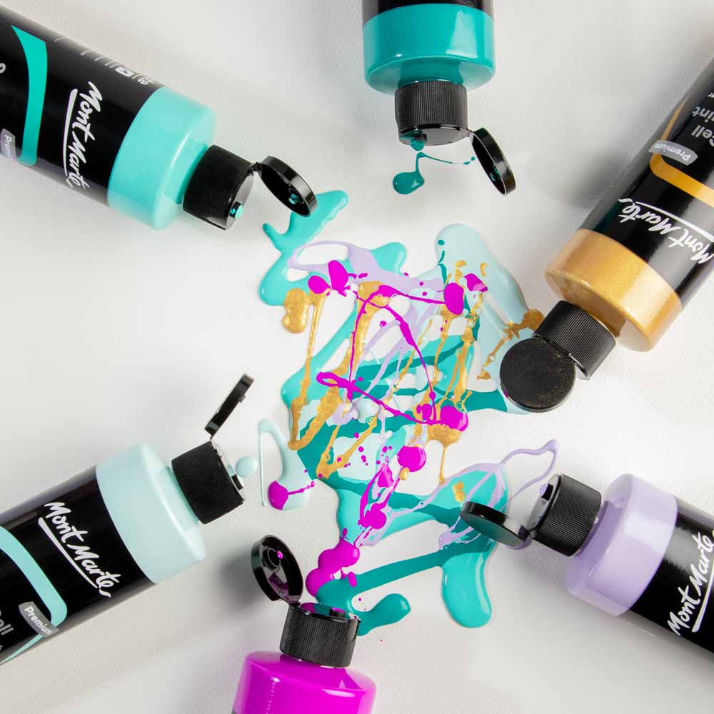 SuperCell Pouring Paint Premium 240ml (8.1 US fl.oz) - Fuchsia - Image 7