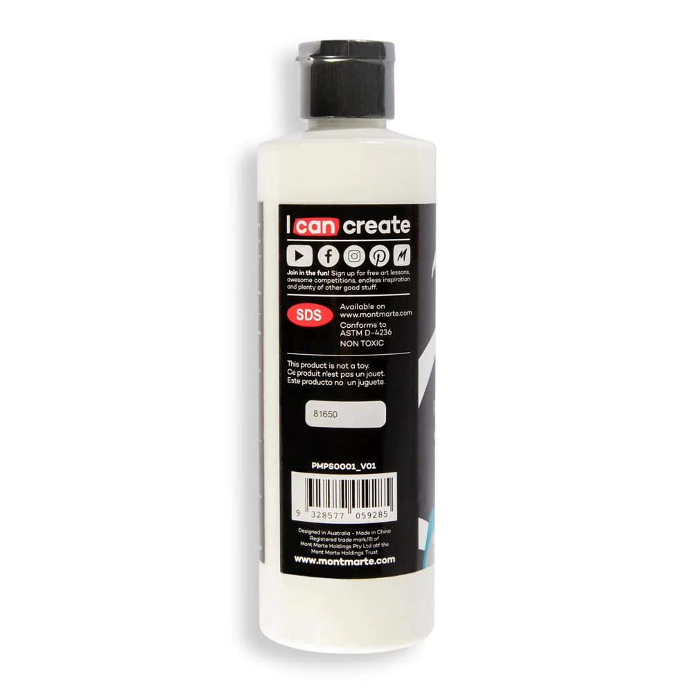 SuperCell Pouring Paint Premium 240ml (8.1 US fl.oz) - Titanium White - Image 3