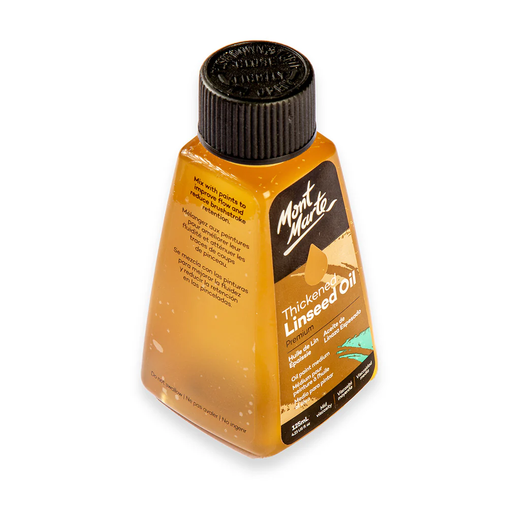 Thickened Linseed Oil Premium 125ml (4.23 US fl.oz) - Image 3