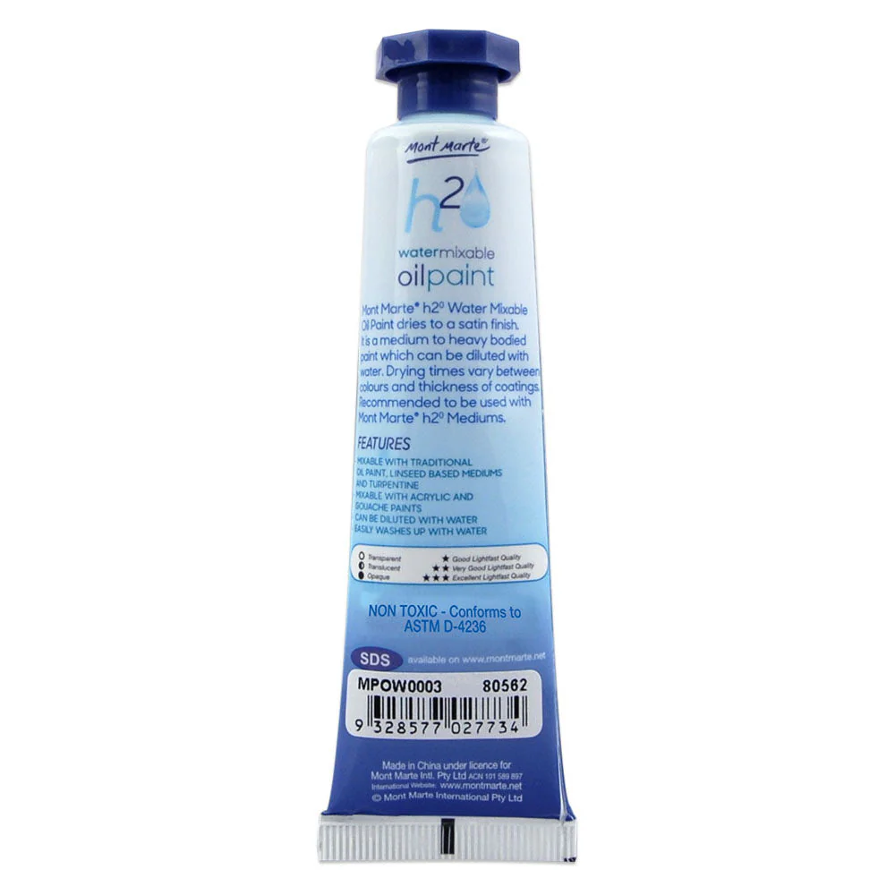 Water Mixable Oil Paint 37ml (1.25oz) - Flesh - Image 2