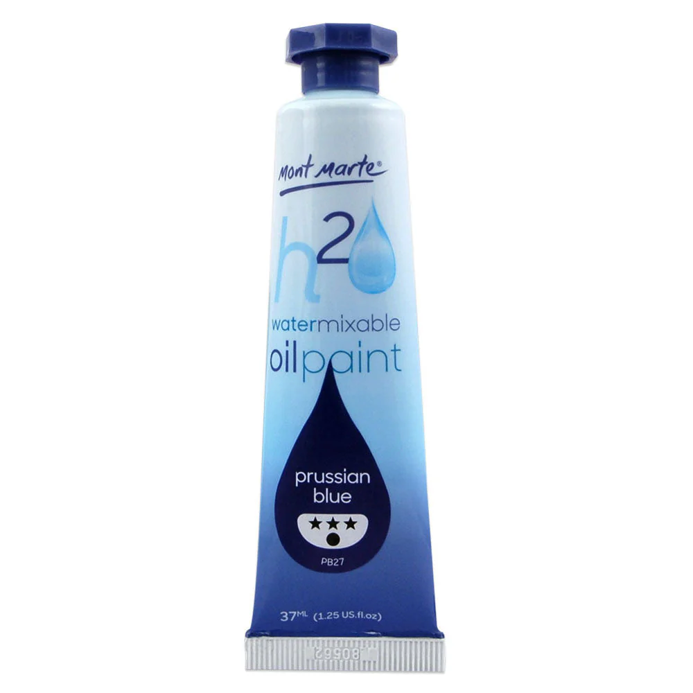 Water Mixable Oil Paint 37ml (1.25oz) - Prussian Blue