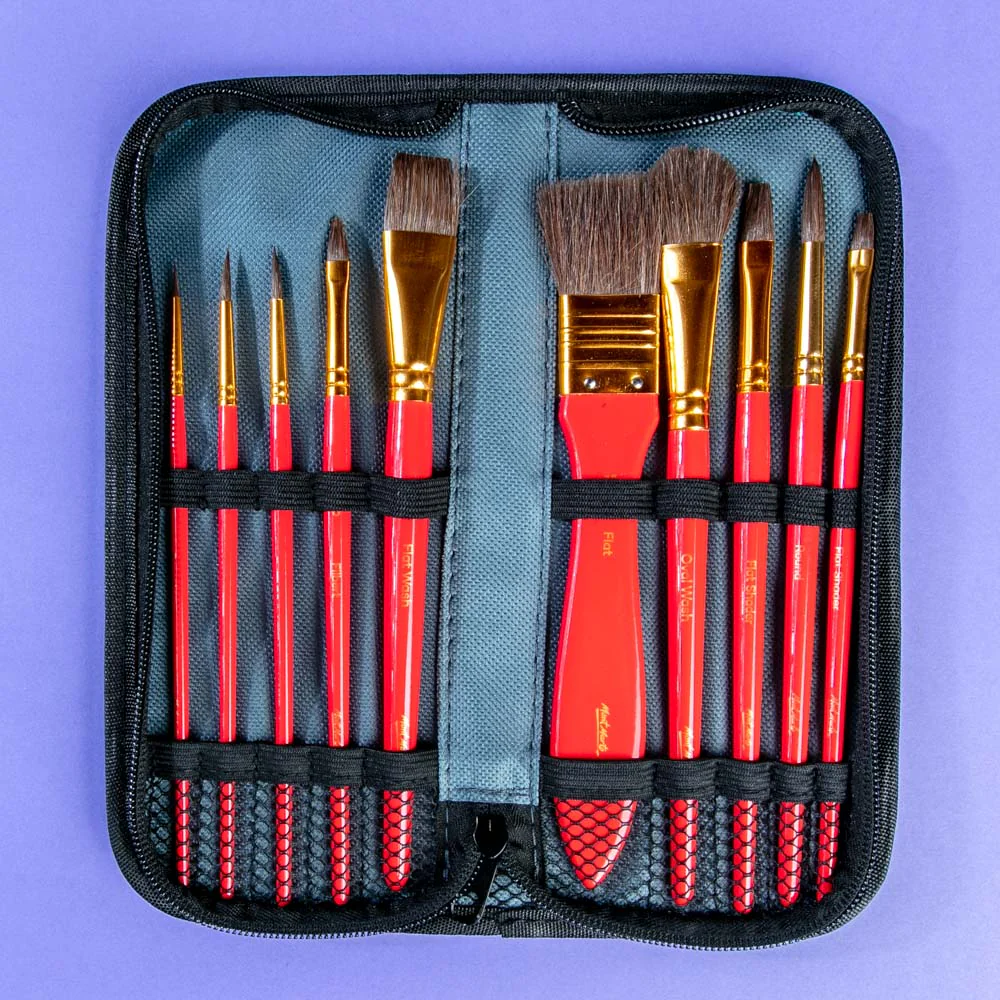 Watercolour Brush Set Signature 11pc - Image 2