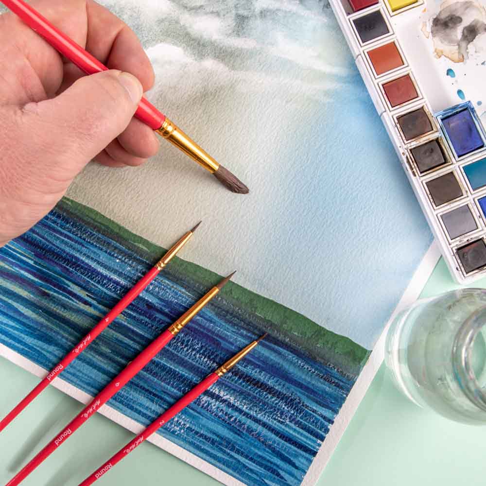 Watercolour Brushes Signature 4pc - Image 6