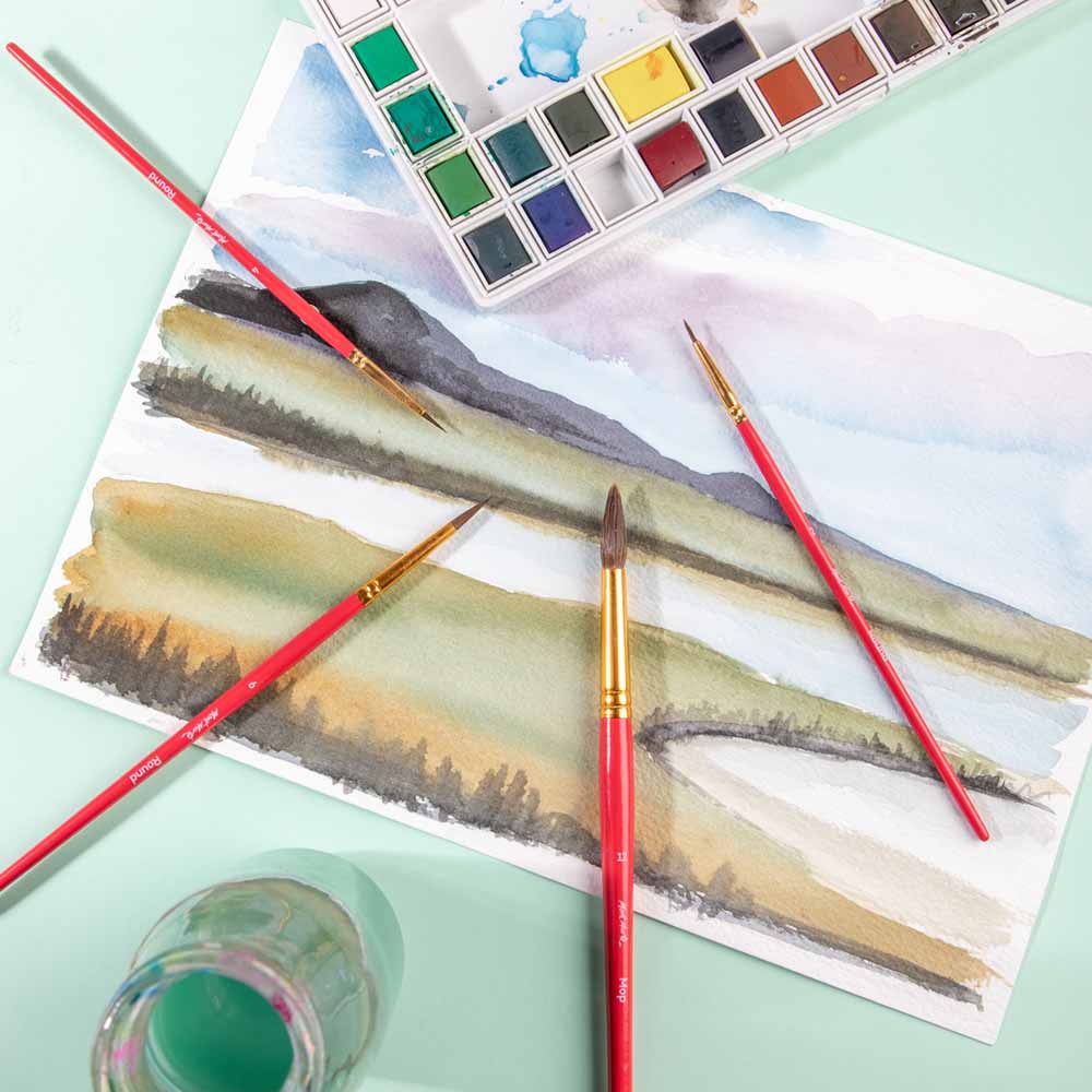 Watercolour Brushes Signature 4pc - Image 9