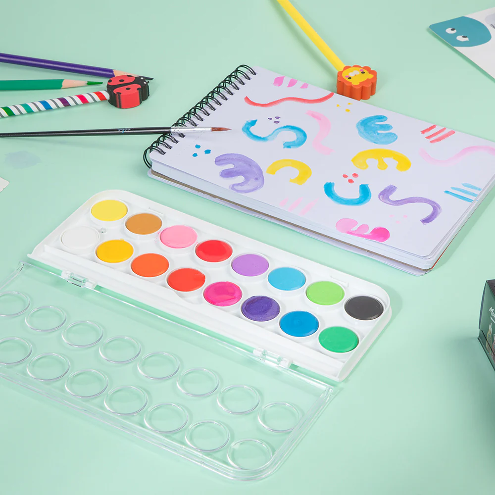 Watercolour Cake Set Discovery 17pc - Image 6