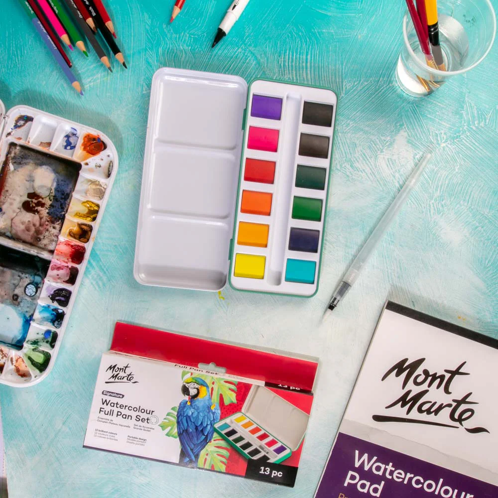 Watercolour Full Pan Set Signature 13pc - Image 8