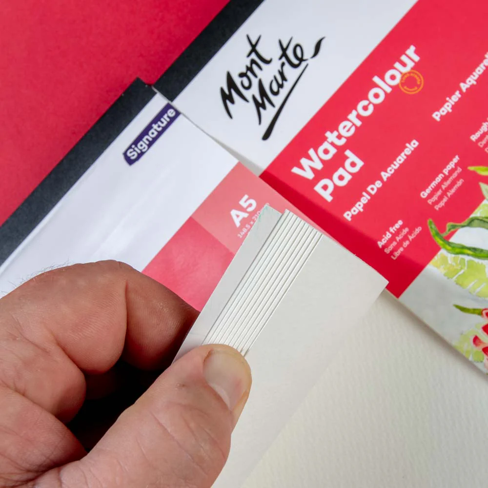 Watercolour Pad German Paper Premium A3 300gsm 12 Sheet - Image 4