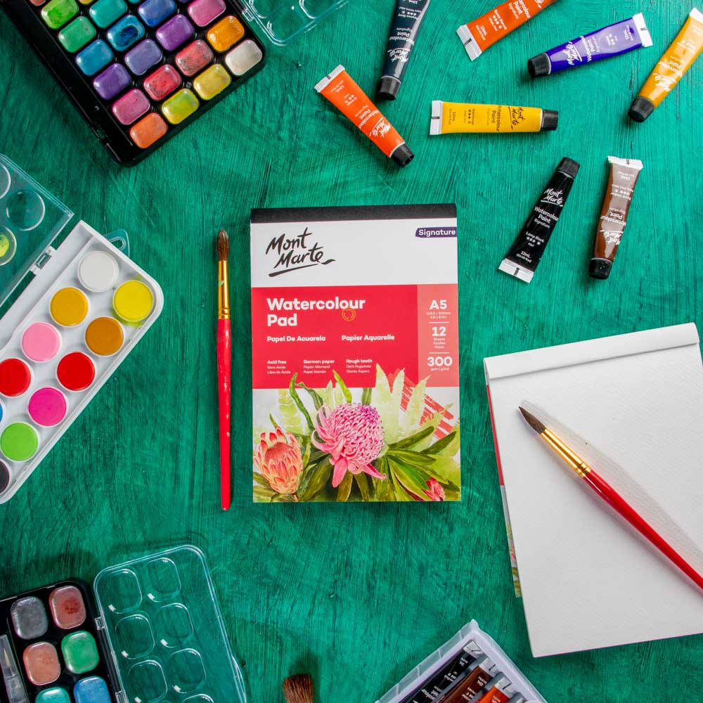 Watercolour Pad German Paper Premium A3 300gsm 12 Sheet - Image 8