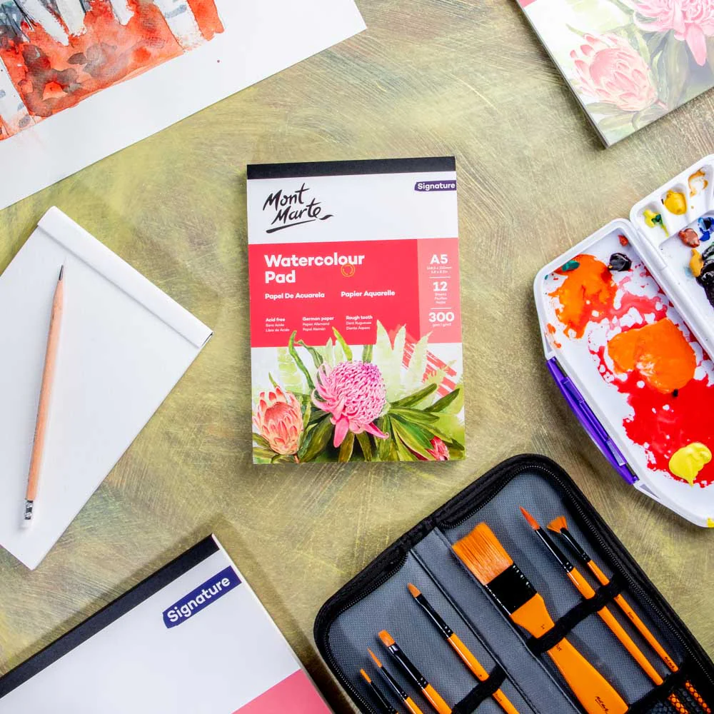 Watercolour Pad German Paper Premium A3 300gsm 12 Sheet - Image 9