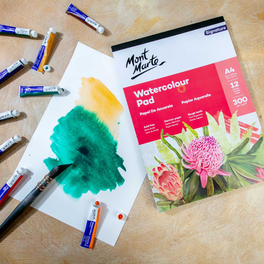 Watercolour Pad Signature A4 12 Sheet 300gsm - Image 5