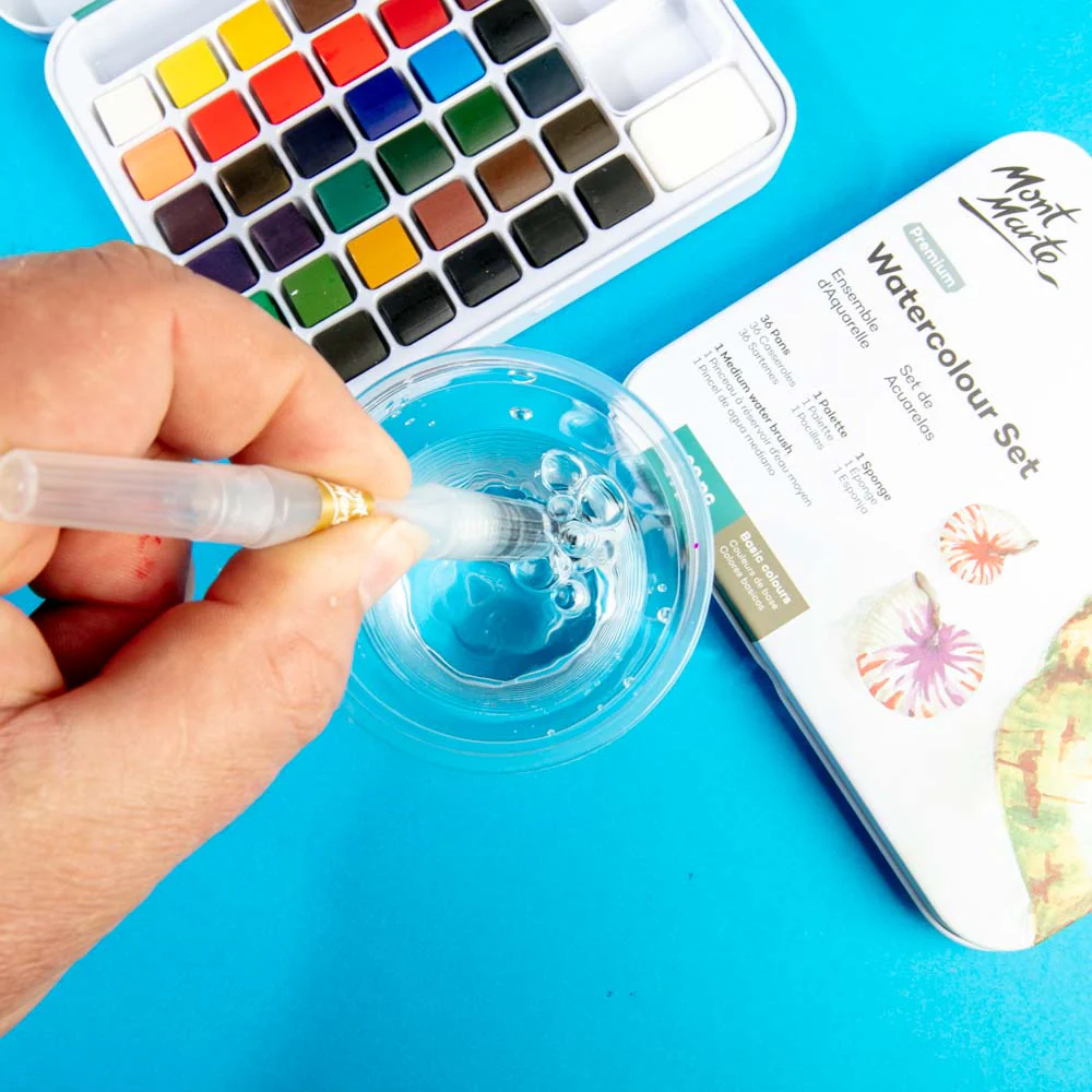 Watercolour Set in Tin Premium 39pc - Image 7